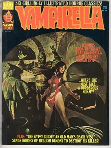 Vampirella #38 November 1974 Warren Horror Monster Comic Magazine - Picture 1 of 3
