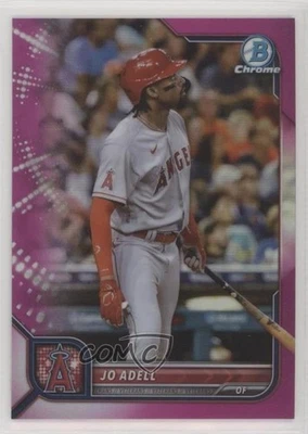 2022 Bowman Chrome Fuchsia Refractor /299 Jo Adell #29 - Image 1 of 2