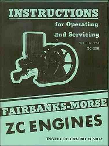 Fairbanks Morse ZC 118 and ZC 208 Engines Instruction Manual