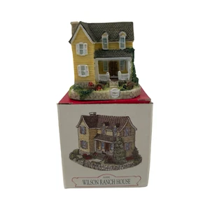 Liberty Falls Wilson Ranch House Village Americana Collection AH91 VTG 1995 - Picture 1 of 11