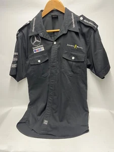 Mercedes Benz Mobil 1 Johnnie Walker Black Shirt Top Michelin Size Large - Picture 1 of 7