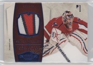 2010-11 Panini Dominion Jerseys Nameplate Prime /25 Semyon Varlamov #100