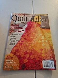 Quiltmaker Magazine September / October 2019 ~ Hang Around for a Spell - Picture 1 of 3