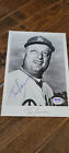 1973 TOMMY TOM LASORDA SIGNED AUTO DODGERS TEAM ISSUE PHOTO A'S HOF PSA DNA 