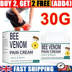 Crema curativa para el dolor y los huesos de abeja 30 g, crema terapia masaje artritis manos pies - Imagen 1 de 8