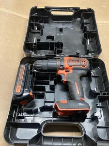 Black And Decker 18v Drill And Battery - Picture 1 of 7