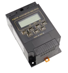 KG316T AC380V Din Rail LCD Digital Programmable Electronic Timer Switch  - Picture 1 of 2
