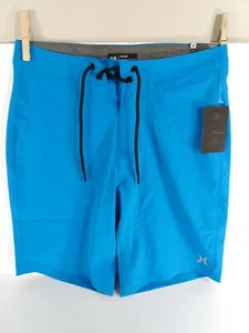 Hurley One and Only Boardshorts Mens Size 28 Swim Trunks Pockets Blue - Picture 1 of 7