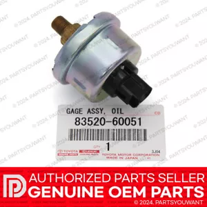 GENUINE Toyota Lexus OEM 8 Cyl Oil Pressure Gage Switch 83520-60051 / 8352060051 - Picture 1 of 4