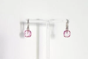  Gemas de topacio rosa con criollos plata esterlina  - Imagen 1 de 12