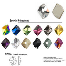 Cosmic Flat Back Sew On Crystal Stones Sewing Glass Strass DIY Loose Rhinestone 