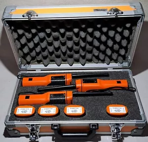 3x Jotron Tron GMDSS Maritime VHF Radio Teléfono con Estuche - Imagen 1 de 11