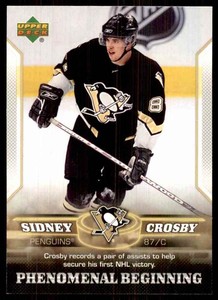 2005-06 Upper Deck Phenomenal Beginnings Sidney Crosby #6