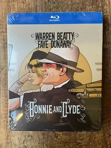 Bonnie and Clyde w. Steelbook (Blu-ray, 1967, EU Import, Region Free) *NEW* - Picture 1 of 4