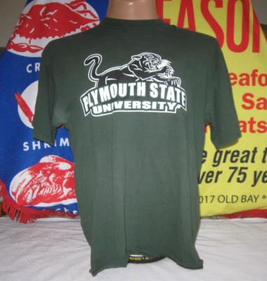Camiseta PLYMOUTH STATE University Panthers Para Hombre XL Campeón PSU NEW HAMPSHIRE Foto 1 de 4