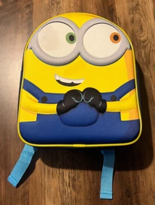 Authentich Minions Kids School Bag Boys Backpack Toddlers Accessories (Age 3+) - Picture 1 of 9
