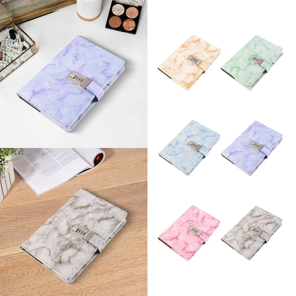 Diary with Lock Daily Journal Personal Lockable Secrets Journal Lock Journal - Image 1 of 1