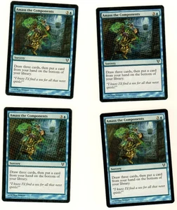 Set Of 4 Amass The Components Avacyn Restored 43/244 Magic The Gathering Card - Picture 1 of 4