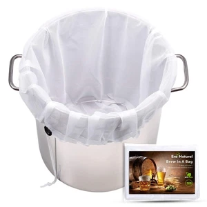 Brühbeutel Wiederverwendbar 3er Pack, Extra Groß 26"x22" Feinmaschig Siebbeutel für Zuhause... - Bild 1 von 9