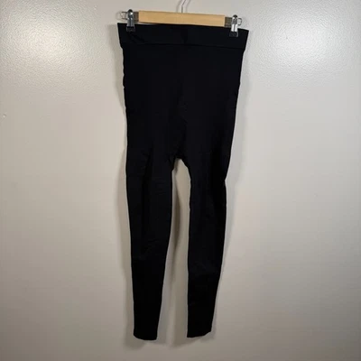 Blanqui Maternity Leggings Size Medium Full Panel Black Belly Support - Image 1 of 4
