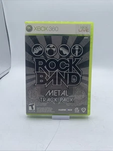 Rock Band Metal Track Pack (Microsoft Xbox 360 2009) Free Shipping Tested - Picture 1 of 4