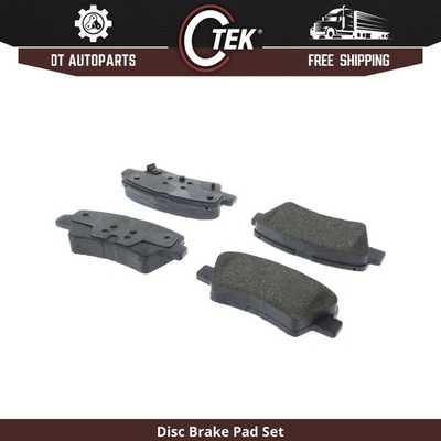 Para Kia Cadenza 2014-2016 | Pastillas de freno de disco traseras centradas | Cerámica Foto 1 de 3