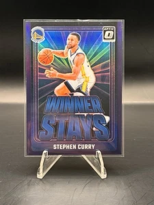 2024-25 Panini Donruss Optic - Winner Stays Stephen Curry #3 Purple Prizm - Picture 1 of 2