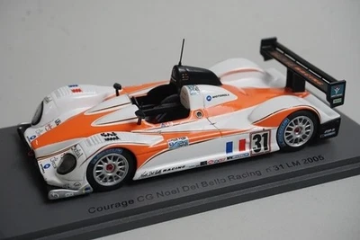 1:43 Spark S0130 Courage CG Noel Del Bello Racing Le Mans 2005 #31 model car - Image 1 of 4