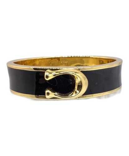 Bracciale COACH logo nero