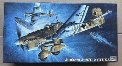Junkers Ju 87R-2 Stuka 1/48 Hasegawa 09115 Jt15 con foglio modello mimetico - Immagine 1 di 4