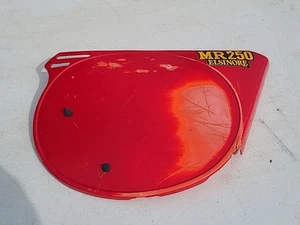 75 - Honda CR250 Elsinore OEM Vintage Right Side Cover Number Plate Panel AHRMA - Picture 1 of 15