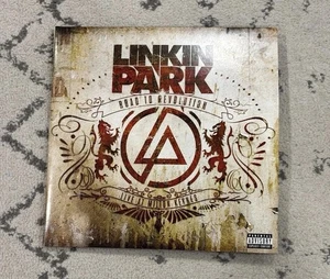 Linkin Park Road To Revolution Double Black Album 2-LP's Vinyl Records & DVD Ex+ - Foto 1 di 5
