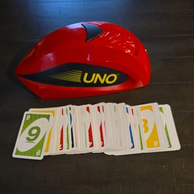 UNO Attack Electronic Card Launcher Game 2005 Mattel Tested Works W/CARDS! - Image 1 of 4
