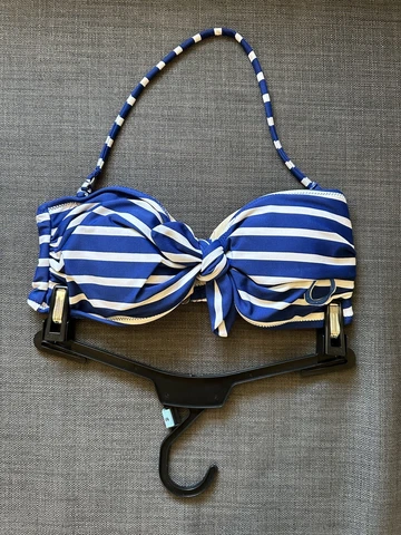 Indianapolis Colts Womens Medium Screened Bikini Top New In Package Cover