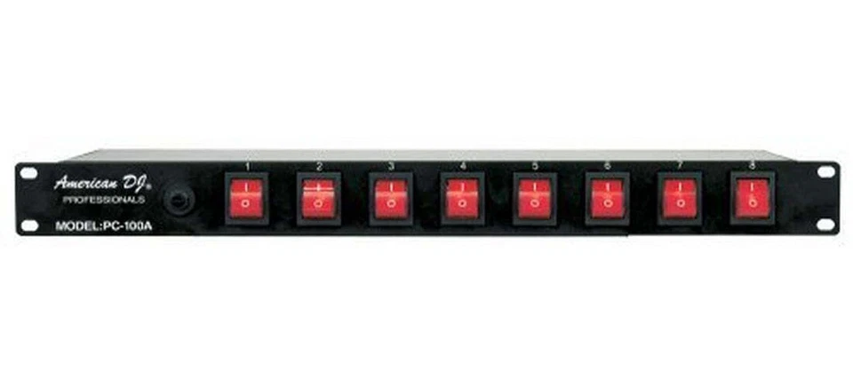 American DJ PC-100A 8-channel Rack Mount Power Switcher (FREE SHIPPING) - Image 1 of 1