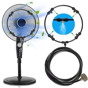 Fan Misting Kit Fan Misters for Cooling Outdoor Misting Fans for outside 20 Inch - Picture 1 of 6