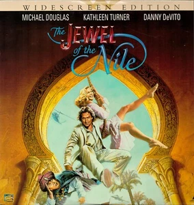 The Jewel of the Nile, (1985) Laserdisc VERY RARE! - Picture 1 of 2