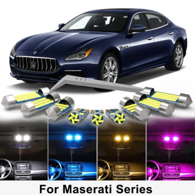 LED Interior Lights Lamp For Maserati Ghibli Quattroporte GranTurismo GranCabrio Foto 1 de 4