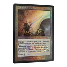 Sword of Fire and Ice Judge Promo Foil English Promotional Cards Magic Card