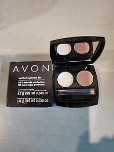 Avon ~ PERFECT EYEBROW KIT ~ Auburn ~ Powder, Wax & Dual Side Applicator
