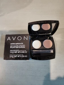 Avon ~ PERFECT EYEBROW KIT ~ Auburn ~ Powder, Wax & Dual Side Applicator - Picture 1 of 1
