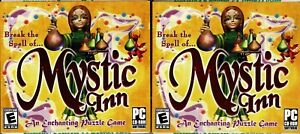 Lot of 2 Mystic Inn Pc New Vista XP Evil Spells Magical Potions Wizard 50 Levels