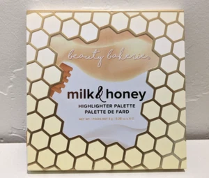 Beauty Bakerie MILK & HONEY Highlighter Palette 4 SHADES Full Size NEW - Picture 1 of 3