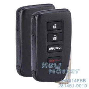 2 for Lexus RX350 RX450h RX450hl 2018-2021 Smart Remote Key Fob HYQ14FBB -0010 - Picture 1 of 5