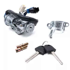 Ignition Switch Steering Lock & Key Set Fit Mitsubishi Pajero Montero Sport K85W - Picture 1 of 1