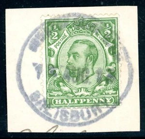 1913 GB Downton Cross Roads / Salisbury Wiltshire Gummistempel auf Stück - Bild 1 von 1