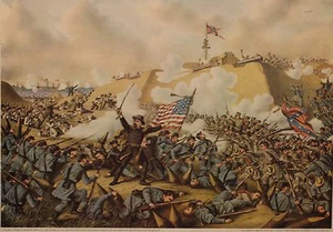 Capture of Fort Fisher, 1890 - Picture 1 of 3