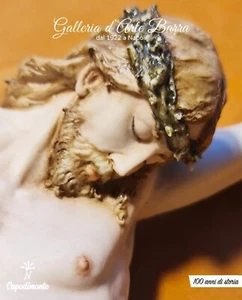 Capodimonte porcelain, Christ Decorated, That Realism - Photo 1 sur 9