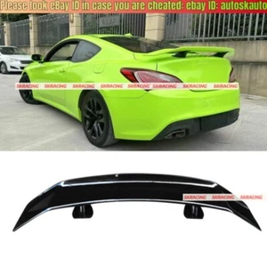 Alerón labial trasero GT negro brillante para Hyundai Genesis Coupé 2009-2016 - Imagen 1 de 16