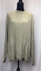 White Out Mens L Sweater Cream - New with tags! - Picture 1 of 5